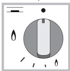 HOTPOINT PKL 642 IX/HA - Regulação discreta da chama - 1