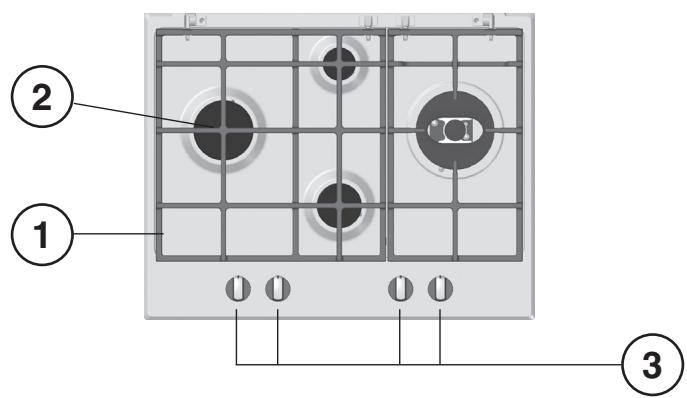HOTPOINT PKL 642 IX/HA - Algemeen aanzicht - 1