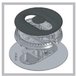 HOTPOINT PKL 751 T/IX/A - Replacing the nozzles on separate "double flame" burners - 1