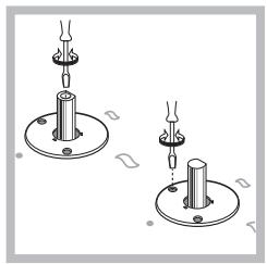 HOTPOINT PKL 751 T/IX/A - Replacing the Triple ring burner nozzles - 3