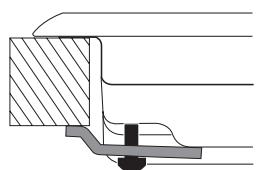 HOTPOINT TQG 751 W/HA - Hook fastening diagram - 2
