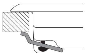 HOTPOINT TQG 751 W/HA - Hook fastening diagram - 1