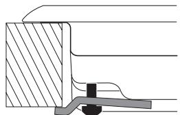 HOTPOINT TQG 751 W/HA - Diarpama φikcaüj kpinJIeHb - 3
