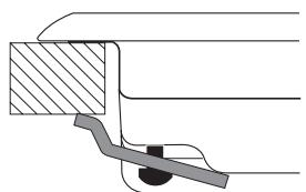 HOTPOINT TQG 751 W/HA - Diarpama φikcaüj kpinJIeHb - 1