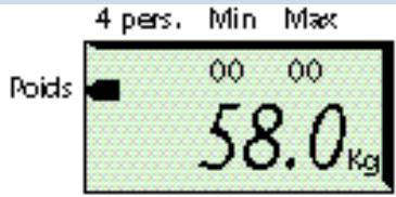 CALOR BIEN ETRE BODYMASTER 7930 - Utilisation en simple pèse-personne - 2