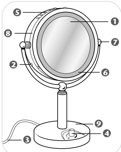 CALOR BIEN ETRE MIROIR 7676 - F - 1
