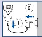 CALOR EPILATION ACCESS VISION EP8550 - Arrêt de l'appareil - 2