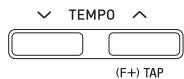 CALOR CTK-6200 - Appuyez sur le bouton L-10 (TEMPO ) (plus lent) ou le bouton L-11 (TEMPO ) (plus rapide). - 1