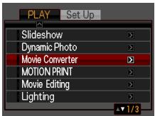 CALOR EX-H20G - Étape 4 : Convertissez une image fixe Dynamic Photo en video (Convert film). - 2