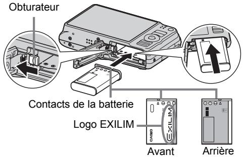 CALOR EX-H20G - Insérez la batterie. - 1