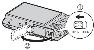 CALOR EX-H20G - Pour insérer une carte mémoire - 1