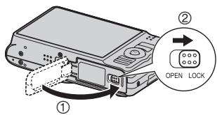 CALOR EX-H20G - Pour insérer une carte mémoire - 3