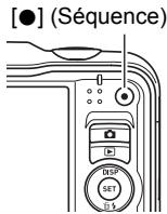 CALOR EX-H20G - En mode REC, dirigez l'appareil photo vers le sujet et appuyez sur [●] (Sequence). - 1