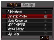 CALOR EX-H20G - Étape 2: Créez l'image Dynamic Photo. - 1