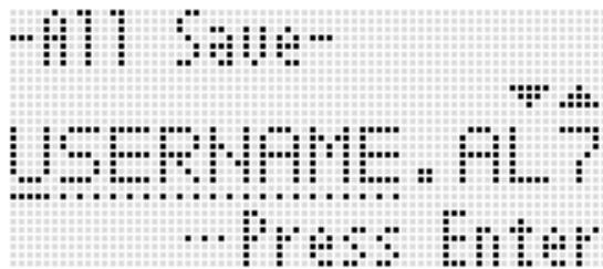 CALOR WK-7600 - Pour sauvégarder en bloc toutes les données du clavier numérique sur une carte mémoire - 1