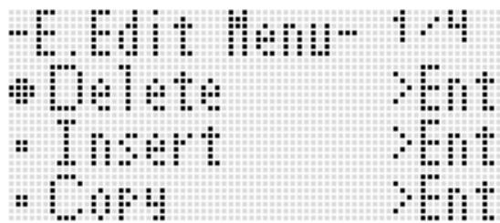 CALOR WK-7600 - Pour éditer un événement - 2