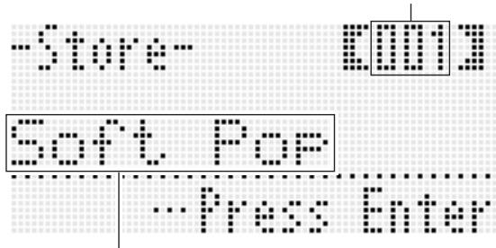 CALOR WK-7600 - Utilisez le bouton R-17 (V) pour amener le ● vers « Store » puis appuyez sur le bouton R-16 (ENTER). - 1