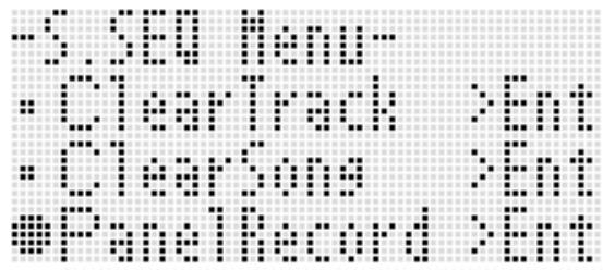 CALOR WK-7600 - Pour effectuer un enregistrement par le panneau - 2