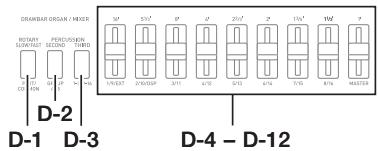 CALOR WK-7600 - Réglages des paramètres des sonorités - 1