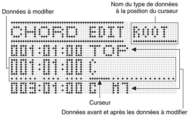 CALOR WK-7600 - Marche à suivre pour éoperator une progression d'accords - 2