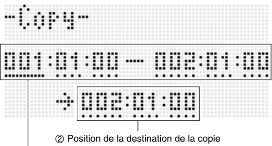 CALOR WK-7600 - Appuyez sur le bouton C-12 (COPY). - 1