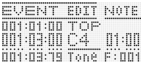 CALOR WK-7600 - Pour éditer un événement - 1