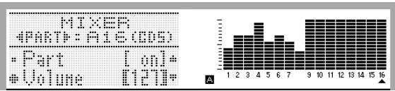 CALOR WK-7600 - Ensuite, pour régler les volumes des parties A09 à A16, appuyez sur le bouton D-3 (1-8/9-16). - 1