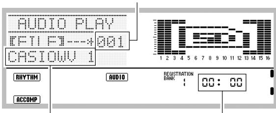 CALOR WK-7600 - Appuyez sur le bouton C-6 (AUDIO PLAY). - 2