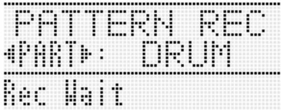 CALOR WK-7600 - Si vous voulez enregistrer les notes jouées au clavier en temps réel, effectuez les points suivants. - 1