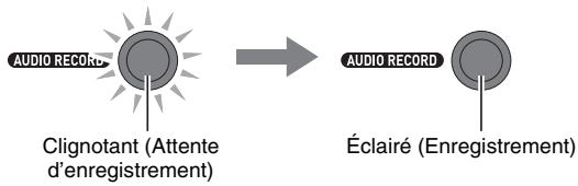 CALOR WK-7600 - Pour enregistrer le morceau joué en mod   rythme - 4