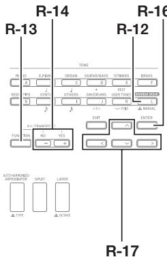 CALOR WK-7600 - Réglages des paramètres des sonorités - 4