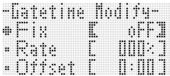 CALOR WK-7600 - Pour ajuster le temps de gate d'un événement note - 1