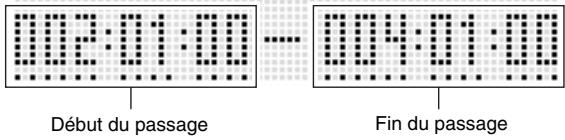 CALOR WK-7600 - Pour supprimer tous les événements d'un passage précis d'une piste - 2