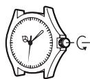 CALOR 5150 - Pour régler les positions de l'aiguille des minutes et de la trotteuse du chronomètre - 2