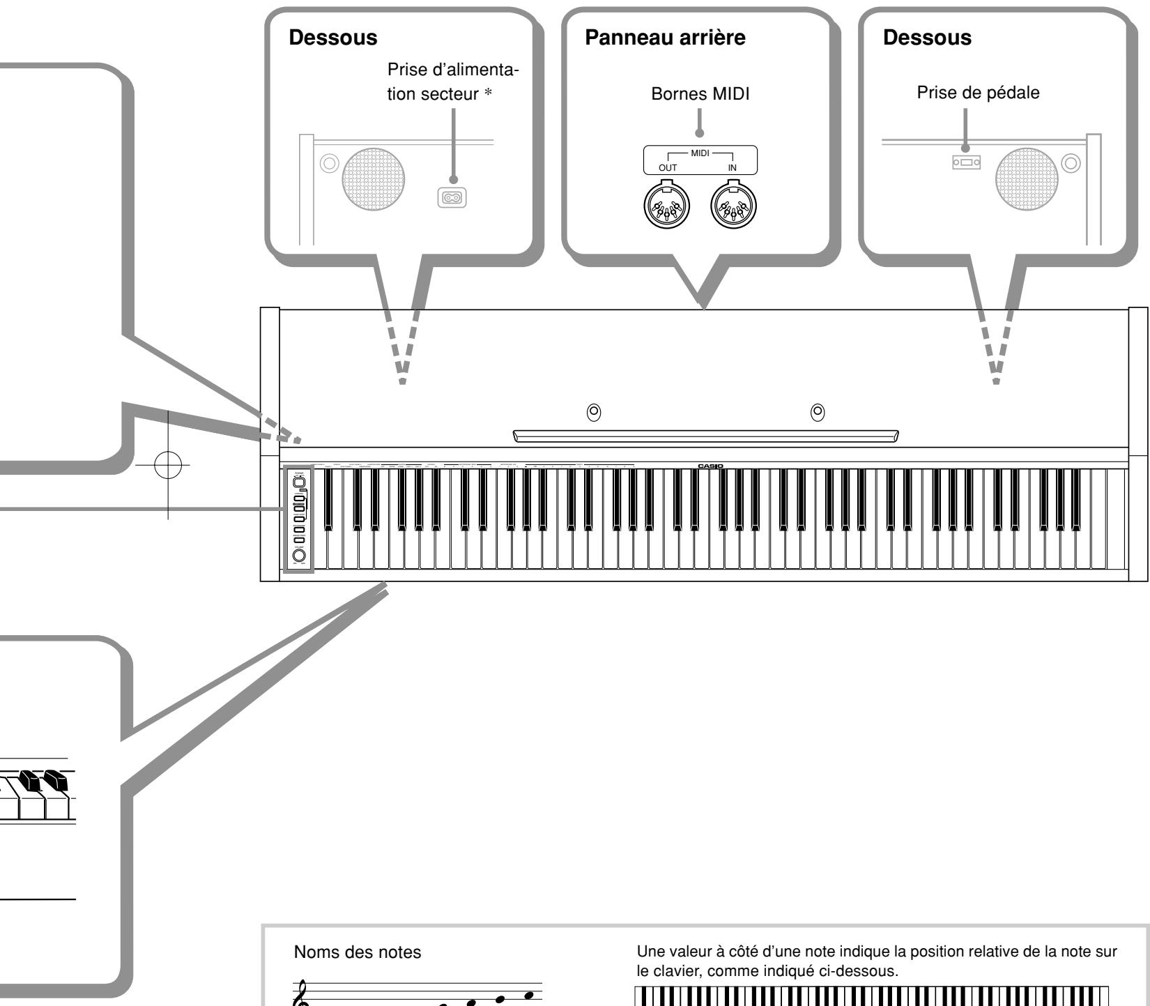 CASIO CELVIANO AP-31 - ATTENTION - 1