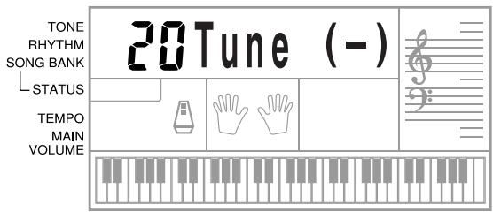 CASIO CTK-481 - Pour accorder le clavier - 2