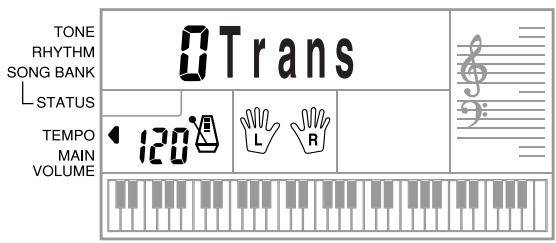 CASIO CTK-481 - Pour transposer le clavier - 1