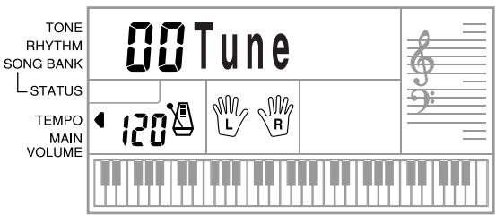 CASIO CTK-481 - Pour accorder le clavier - 1