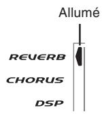 CASIO CTK-671 - Sélection de REVERB et CHORUS - 1