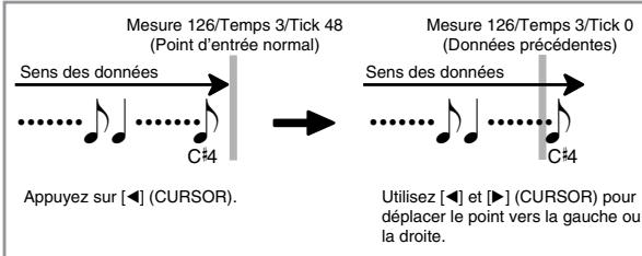 CASIO CTK-671 - Pour corriger des erreurs survenues pendant l'enregistrement échelonné - 2
