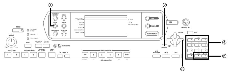 CASIO CTK-691 - Mode Synthétiseur - 1
