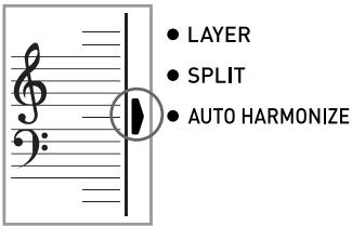 CASIO CTK-691 - Appuyez sur AUTO HARMONIZE pour activer l'auto-harmonisation. - 1