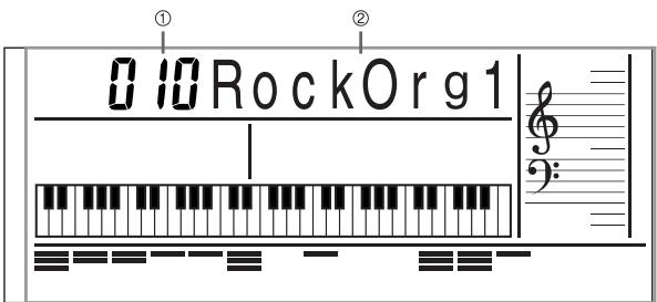 CASIO CTK-691 - Pour selectionner une sonorite d'orgue - 1
