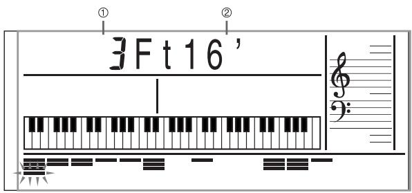 CASIO CTK-691 - Pour éditer une sonorité d'orgue - 1