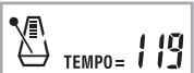 CASIO CTK-691 - Pour ajuster le tempo - 1