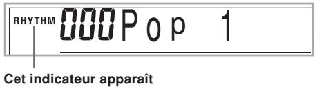 RHYTHM 000 Pop 1 Cet indicateur apparaît