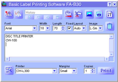 CASIO FA-B30 - Surlignez la chaîne de texte suivante qui doit être transférée, tenez Ctrl enforcée et cliquez le bouton droit de la souris, puis cliquez sur Append. - 1