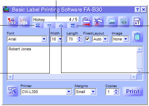CASIO FA-B30 - Pour restituer un travail antérieur - 1