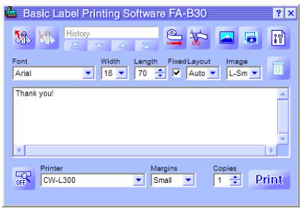 CASIO FA-B30 - Pour insérer des phrases, la date et l'heure - 4