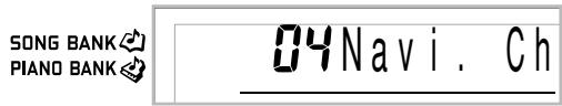 CASIO LK-200S - Canal de navigation (Défaut: 4) - 1